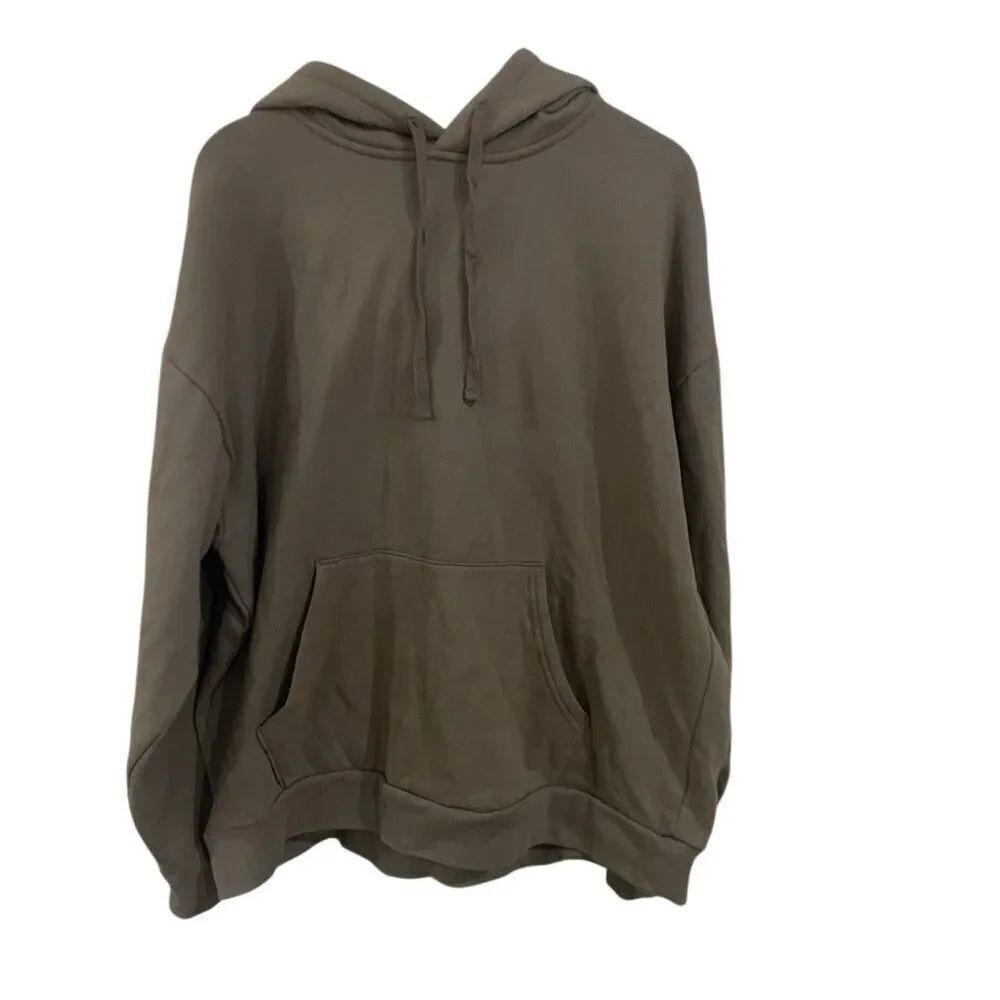 Aeropostale tan oversized hoodie medium